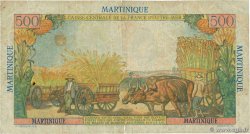 500 Francs Pointe à Pitre MARTINIQUE  1949 P.32 VG