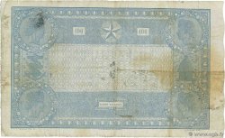 100 Francs type 1862 - Bleu à indices Noirs FRANCIA  1875 F.A39.11 MB