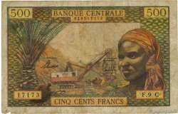 500 Francs ÉTATS DE L AFRIQUE ÉQUATORIALE  1965 P.04g