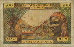 500 Francs ÉTATS DE L AFRIQUE ÉQUATORIALE  1965 P.04g