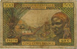 500 Francs ÉTATS DE L AFRIQUE ÉQUATORIALE  1965 P.04g