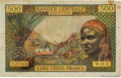 500 Francs EQUATORIAL AFRICAN STATES (FRENCH)  1965 P.04g VG