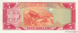 5 Dollars LIBERIA  1999 P.21 FDC