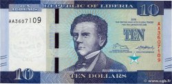 10 Dollars LIBERIA  2016 P.32 NEUF