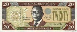 20 Dollars LIBERIA  1999 P.23a NEUF