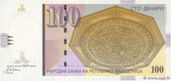 100 Denari MACEDONIA DEL NORTE  2002 P.16d FDC