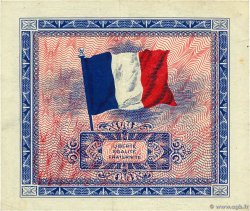 5 Francs DRAPEAU FRANKREICH  1944 VF.17.01 fVZ