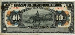 10 Pesos MEXIQUE  1913 PS.0133a TB