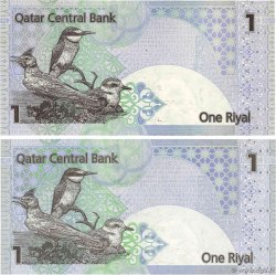 1 Riyal Lot QATAR  2003 P.20 et P.28 FDC