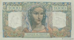 1000 Francs MINERVE ET HERCULE FRANCE  1945 F.41.04 UNC-