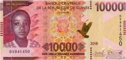 10000 Francs GUINEA  2018 P.49A