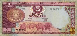 5 Shilin SOMALIE  1978 P.21 pr.NEUF