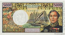 5000 Francs Spécimen TAHITI  1982 P.28cs var UNC