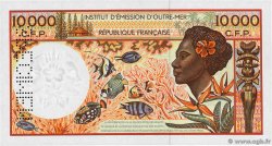 10000 Francs Spécimen FRENCH PACIFIC TERRITORIES  2002 P.04es FDC