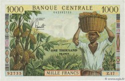 1000 Francs CAMEROON  1962 P.12b AU+