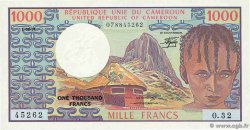 1000 Francs CAMEROUN  1981 P.16d NEUF