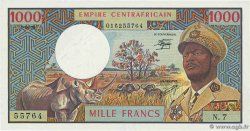 1000 Francs CENTRAL AFRICAN REPUBLIC  1978 P.06 AU+