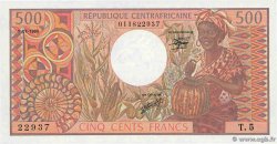 500 Francs REPUBBLICA CENTRAFRICANA  1980 P.09 q.FDC