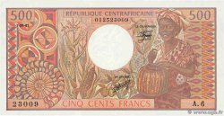 500 Francs REPUBBLICA CENTRAFRICANA  1981 P.09 FDC