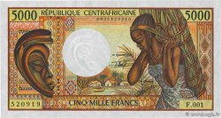 5000 Francs CENTRAFRIQUE  1991 P.12b pr.NEUF