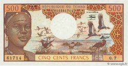 500 Francs TCHAD  1978 P.02b NEUF