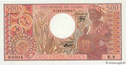 500 Francs CHAD  1980 P.06 SC+