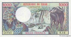 1000 Francs CHAD  1980 P.07 FDC