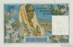 500 Francs COMORAS  1963 P.04b SC+