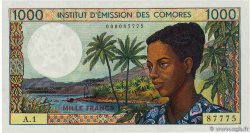 1000 Francs COMORES  1976 P.08a NEUF