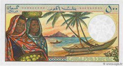 500 Francs COMOROS  1986 P.10a2 UNC