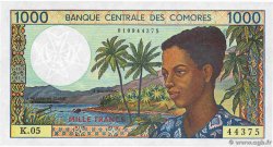 1000 Francs COMORAS  1994 P.11b FDC