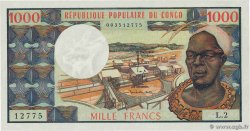 1000 Francs CONGO  1974 P.03a FDC