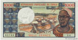 1000 Francs CONGO  1974 P.03b UNC