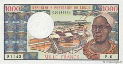 1000 Francs CONGO  1982 P.03e FDC