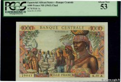 1000 Francs EQUATORIAL AFRICAN STATES (FRENCH)  1963 P.05e SPL+