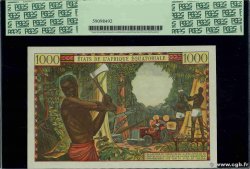 1000 Francs EQUATORIAL AFRICAN STATES (FRENCH)  1963 P.05e SPL+