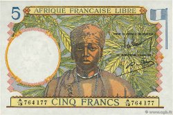 5 Francs AFRIQUE ÉQUATORIALE FRANÇAISE Brazzaville 1941 P.06a