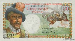 50 Francs Belain d Esnambuc AFRIQUE ÉQUATORIALE FRANÇAISE  1946 P.23