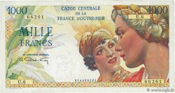 1000 Francs Union Française AFRIQUE ÉQUATORIALE FRANÇAISE  1946 P.26 