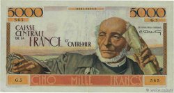 5000 Francs Schoelcher AFRIQUE ÉQUATORIALE FRANÇAISE  1946 P.27