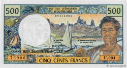 500 Francs FRENCH PACIFIC TERRITORIES  1992 P.01a ST