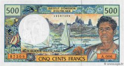 500 Francs POLYNESIA, FRENCH OVERSEAS TERRITORIES  1995 P.01b UNC-