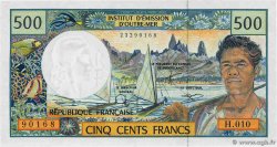 500 Francs POLYNESIA, FRENCH OVERSEAS TERRITORIES  2001 P.01d UNC