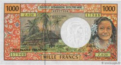 1000 Francs FRENCH PACIFIC TERRITORIES  2000 P.02e FDC