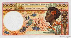 10000 Francs POLYNESIA, FRENCH OVERSEAS TERRITORIES  1986 P.04a UNC