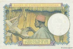 5 Francs AFRIQUE OCCIDENTALE FRANÇAISE (1895-1958)  1937 P.21 NEUF