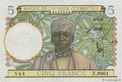 5 Francs FRENCH WEST AFRICA  1941 P.25