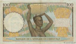 100 Francs FRENCH WEST AFRICA  1941 P.23 MBC+