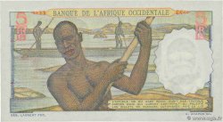 5 Francs FRENCH WEST AFRICA  1948 P.36 UNC