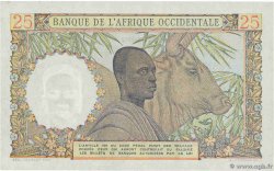 25 Francs FRENCH WEST AFRICA  1943 P.38 UNC